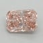 1.51 Ct. Fancy Vivid Pink Radiant Lab Grown Diamond