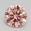 2.50 Ct. Fancy Intense Pink Round Lab Grown Diamond