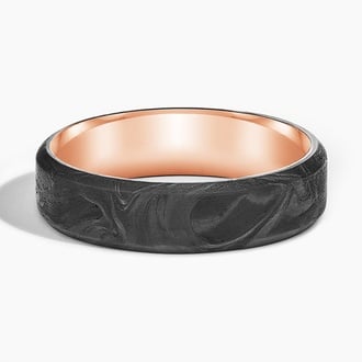Bennett 6mm Wedding Ring in 14K Rose Gold