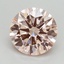 2.10 Ct. Fancy Intense Pink Round Lab Grown Diamond