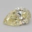 1.50 Ct. Fancy Yellow Pear Lab Grown Diamond
