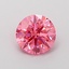 0.53 Ct. Fancy Vivid Pink Round Lab Grown Diamond