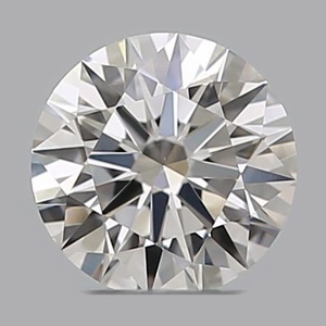 Round diamond — real photo