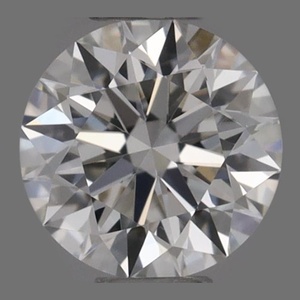 Round diamond — real photo