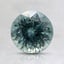6.7mm Unheated Teal Round Montana Sapphire