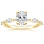 18K Yellow Gold Palais Diamond Ring, smalltop view
