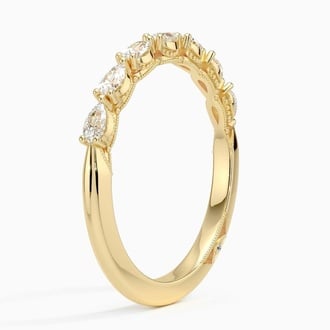 Tacori Sculpted Crescent Pear Diamond Ring (1/3 ct. tw.)