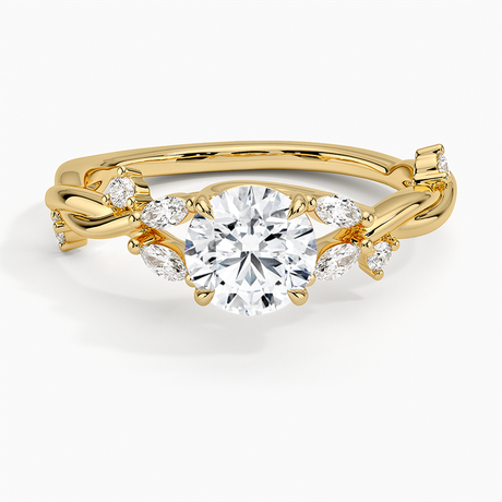 Azalea Twist Diamond Ring - Brilliant Earth