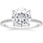 Platinum Demi Three-Quarter Coverage Diamond Ring (1/3 ct. tw.), smalltop view