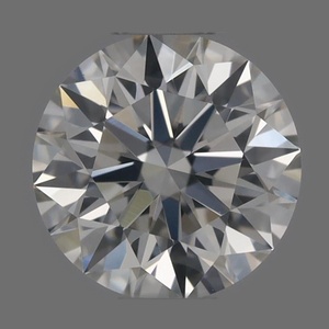 Round diamond — real photo