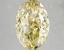 5.03 Ct. Fancy Intense Yellow Oval Lab Grown Diamond