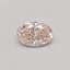 0.33 Ct. Fancy Light Pink Oval Lab Grown Diamond