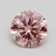 1.50 Ct. Fancy Intense Pink Round Lab Grown Diamond