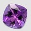 8.1mm Unheated Purple  Cushion   Amethyst