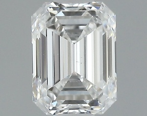 Emerald diamond — real photo