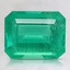 8.9x6.9mm Emerald