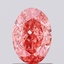 1.05 Ct. Fancy Pink Oval Lab Grown Diamond