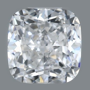 Cushion diamond — real photo