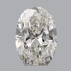 Oval diamond — real photo