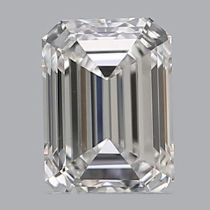 Emerald diamond — real photo