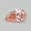 0.37 Ct. Fancy Vivid Pink Pear Lab Grown Diamond