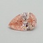 0.33 Ct. Fancy Vivid Pink Pear Lab Grown Diamond