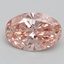 1.80 Ct. Fancy Vivid Pink Oval Lab Grown Diamond