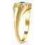 The Lozano Ring, smalltop view on a hand