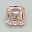 10.06 Ct. Fancy Intense Pink Asscher Lab Grown Diamond