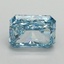 2.06 Ct. Fancy Vivid Blue Radiant Lab Grown Diamond