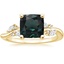 14K Yellow Gold Arden Diamond Ring (1/6 ct. tw.), smalltop view