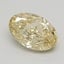 3.76 Ct. Fancy  Yellow Oval Lab Grown Diamond