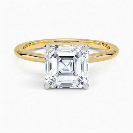 14K Yellow Gold Four-Prong Comfort Fit 1.5mm Ring