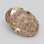 0.48 Ct. Light  Brown Oval Lab Grown Diamond
