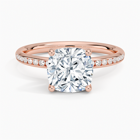 14K Rose Gold Tabitha Channel Set Diamond Ring