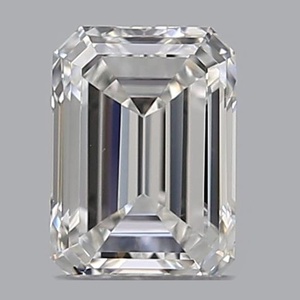 Emerald diamond — real photo