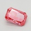 1.31 Ct. Fancy Vivid Pink Radiant Lab Grown Diamond