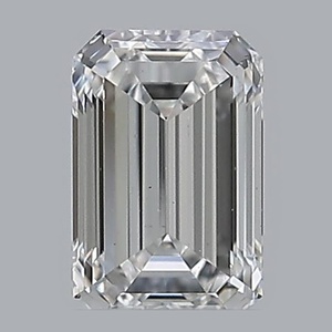 Emerald diamond — real photo