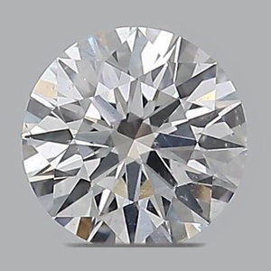Round diamond — real photo
