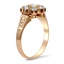 The Shenita Ring, smalltop view on a hand