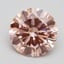 2.30 Ct. Fancy Intense Pink Round Lab Grown Diamond