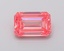 1.38 Ct. Fancy Intense  Pink Emerald Lab Grown Diamond