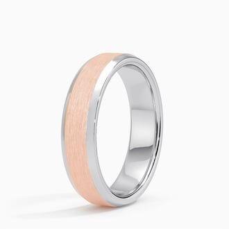 Finley 5.5mm Wedding Ring in 14K Rose Gold