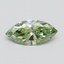 1.00 Ct. Fancy Vivid Green Marquise Lab Grown Diamond