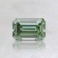 0.56 Ct. Fancy Intense Pacific Green Emerald Lab Grown Diamond