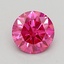 0.35 Ct. Fancy Vivid  Pink Round Lab Grown Diamond