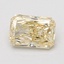 0.96 Ct. Fancy Yellow Radiant Lab Grown Diamond