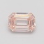 0.50 Ct. Fancy Intense Pink Emerald Lab Grown Diamond