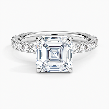 Luxe French Pavé Perfect Fit Diamond Ring