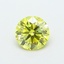 1.07 Ct. Fancy Intense  Yellow Round Lab Grown Diamond